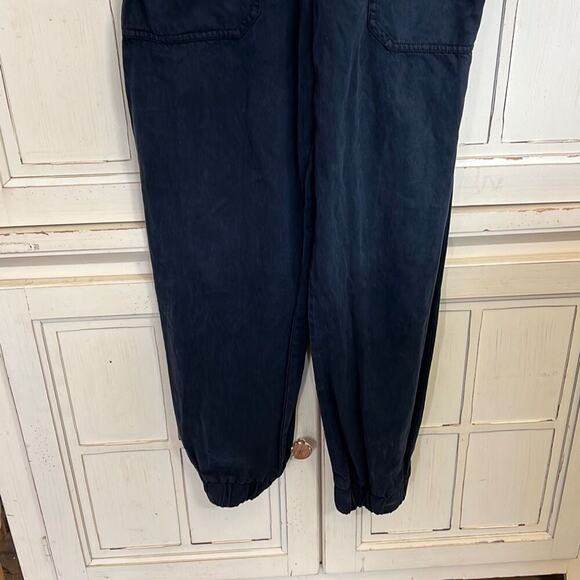 YFB Young Fabulous & Broke size small navy blue long sleeve jumpsuit - Picture 3 of 5